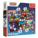 Trefl Puzzle Sonic Dobrodružná jízda, 4v1 (35, 48, 54, 70 dílků)