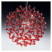 Metallux Závěsné světlo Cherry ve tvaru koule Ø 80 cm