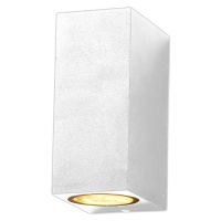 WALL LAMP ALUMINIUM bílé BODY 2xGU10 SOCKET