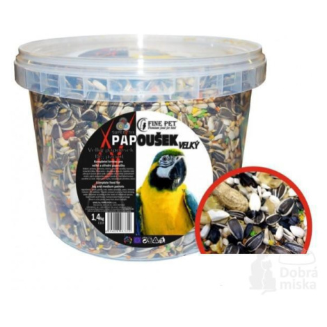 FINE PET Super Mix Velký papoušek 1,4g sleva 10% Rapadog