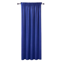 4 sleep Jednobarevný hotový závěs 150 × 160 cm - Bella tmavě modrý
