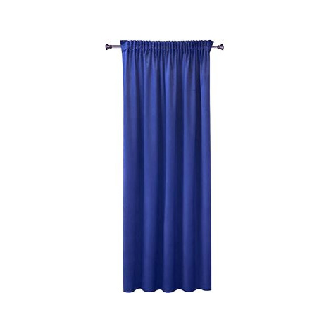 4 sleep Jednobarevný hotový závěs 150 × 160 cm - Bella tmavě modrý