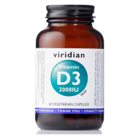 Viridian Vitamin D3 2000IU cps.60