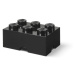 Lego® úložný box 375x250x180 černý