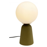 KARE Design Stolní lampa Bollie zelená 33cm