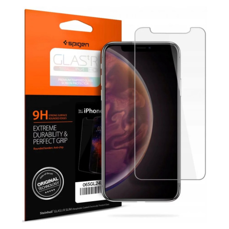 Ochranné sklo SPIGEN - iPhone 11/XR Screen Protector GLAS.tR Slim, Clear (064GL24527)