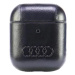 Pouzdro Audi Leather Big Logo AirPods cover black AU-AP-GT/D3-BK (AU-AP-GT/D3-BK)