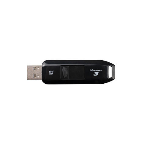 Patriot Xporter 3 Slider/64GB/USB 3.2/USB-A/Černá PSF64GX3B3U