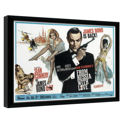 Obraz na zeď - James Bond - From Russia With Love 1, 30 × 40 cm Pyramid