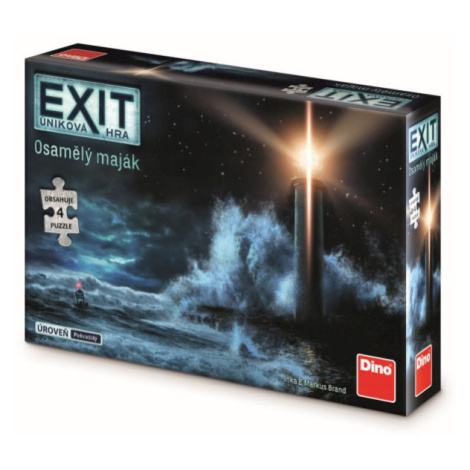 Úniková hra s puzzle: Osamělý maják párty hra Dino