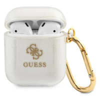 Guess GUA2UCG4GT AirPods cover Transparent Glitter Collection (GUA2UCG4GT)