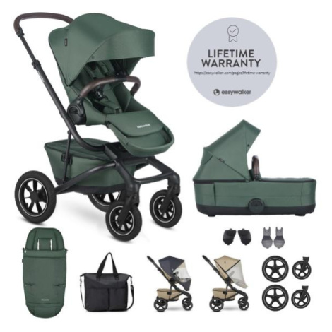 EASYWALKER Kočárek kombinovaný Jimmey Pine Green XXL AIR + RWS