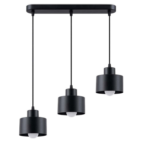 Černé závěsné svítidlo ø 12 cm Alastro – Nice Lamps