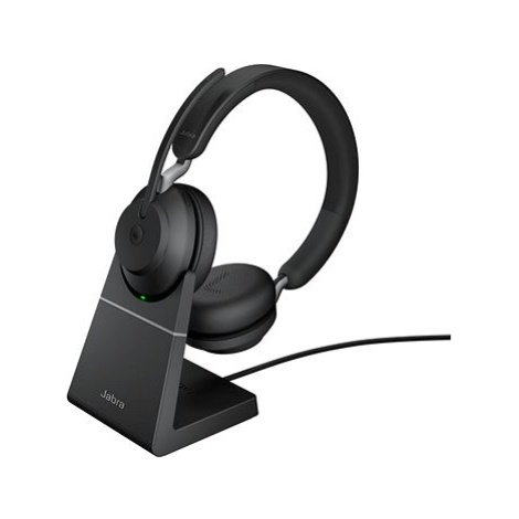 Jabra Evolve2 65 MS Stereo USB-A Stand Black