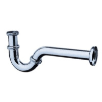 Bidetový trubkový sifon Hansgrohe, chrom, 55237000