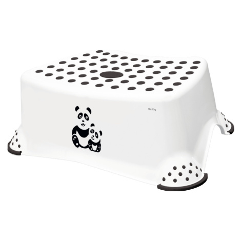 Keeeper Keeeper Stolička, schůdek s protiskluzovou funkcí - Panda, bílý