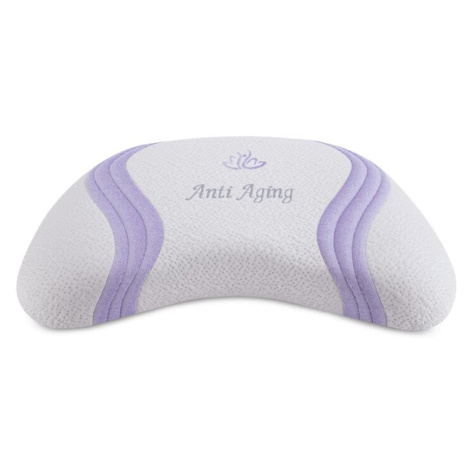 Anatomický polštář z paměťové pěny proti stárnutí 67 x 38 cm decoDoma