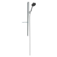 HANSGROHE Rainfinity Sada sprchové hlavice 130, 3jet, tyče 90 cm a hadice, EcoSmart, chrom 27672