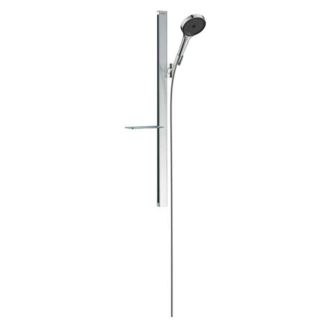 HANSGROHE Rainfinity Sada sprchové hlavice 130, 3jet, tyče 90 cm a hadice, EcoSmart, chrom 27672