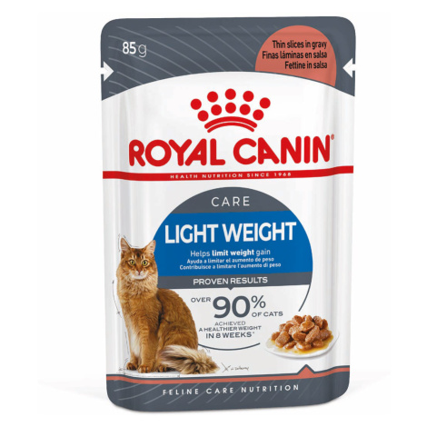 ROYAL CANIN ULTRA LIGHT v omáčce pro kočky se sklonem k nadváze 12 × 85 g