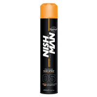 Nishman Hair Styling Strong Hold Spray lak na vlasy 400 ml