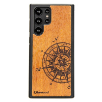 Pouzdro Bewood pro Samsung Galaxy S22 Ultra Traveler Merbau