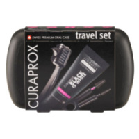 CURAPROX Travel set Black is White