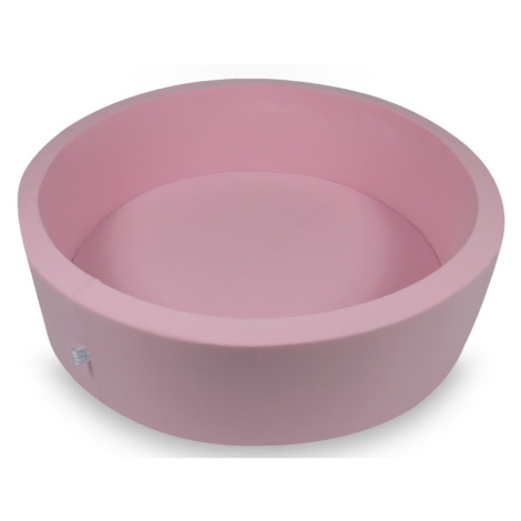 ELIS DESIGN Dětský suchý bazének kulatý 110x30 bez míčků - růžový Elisdesign