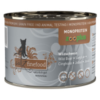 Catz finefood Monoprotein zooplus 24 x 200 g - divočák