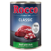 Rocco Classic, 6 x 400 g za skvělou cenu - Hovězí s kachnou