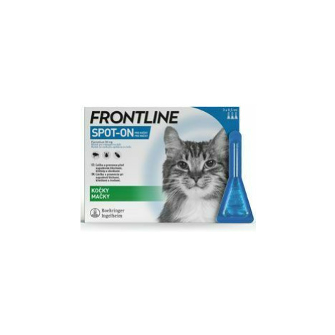 FRONTLINE SPOT ON pro kočky - 3x0,5ml Bioveta