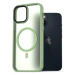 AlzaGuard Matte Case Compatible with MagSafe pro iPhone 14 zelený