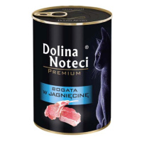 Dolina Noteci PREMIUM 400g bohaté na jehněčí maso pro kočky