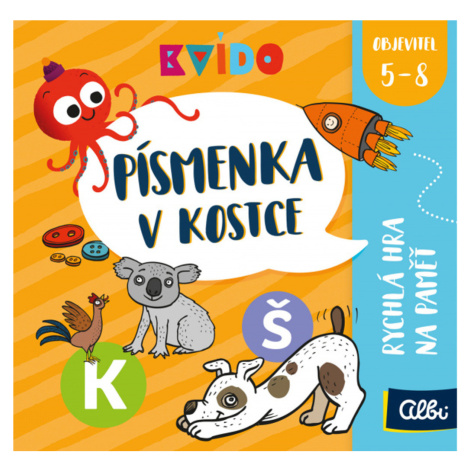 Kvído Písmenka v kostce Albi