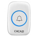 CACAZI A10 bezdrátový 1x přídavné tlačítko - bílé