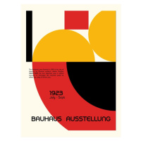 Ilustrace Bauhaus Ausstellung, Retrodrome, 30 × 40 cm