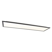 Moderní stropní svítidlo černé včetně LED 120 cm - Liv