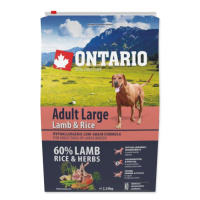 Krmivo Ontario Adult Large Lamb & Rice 2,25kg