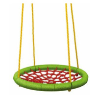 Woody Houpací kruh (průměr 83cm) - zeleno-červená