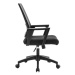 Kancelářská židle s područkami Antares, DURANGO černý