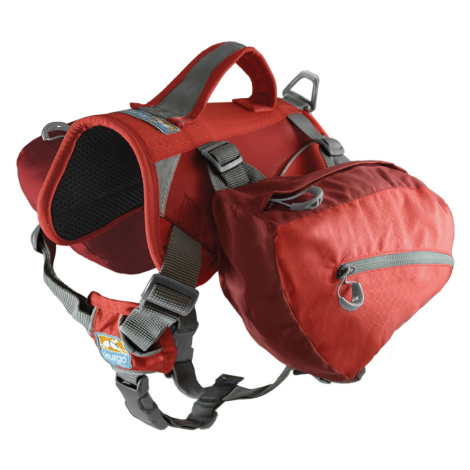 Kurgo Baxter batoh pro psy, červený - Baxter: obvod hrudníku 68 - 101 cm