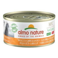 Almo Nature HFC Natural Made in Italy 6 x 70 g - filety z tuňáka obecného