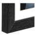Hama rámeček dřevěný OSLO, černá, 15x20 cm