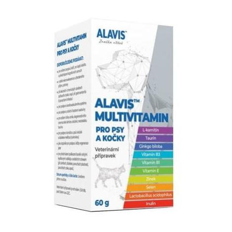 ALAVIS™ Multivitamin pro psy a kočky 60g