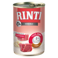 RINTI Sensible 6 x 400 g - Hovězí & rýže