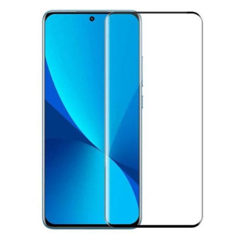 3x 3D tvrzené sklo s rámečkem pro Xiaomi Redmi Note 12 Pro 5G - černé - 2+1 zdarma