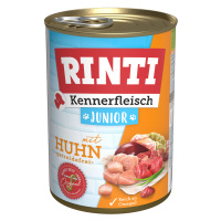 RINTI Kennerfleisch Junior 6 x 400 g / 24 x 400 g - Kuřecí (24 x 400 g)