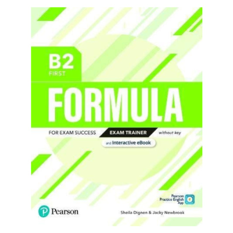 Formula B2 First Exam Trainer without key with online student resources + App + eBook Pearson