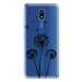 iSaprio Three Dandelions - black pro Xiaomi Redmi 8A