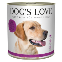 Dog's Love Classic jehněčí maso s bramborami, dýní a meruňkou 12x800g
